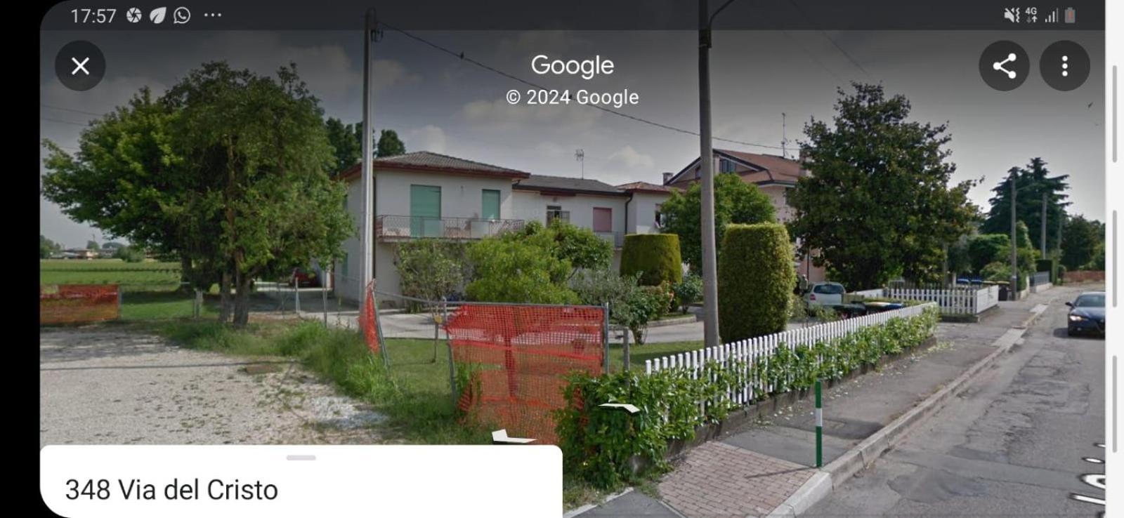B&B Via Del Cristo Padua Buitenkant foto